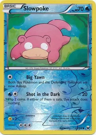 Dark Explorers Slowpoke #23/108 reverse holo